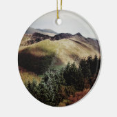 BERG UITZICHTEN OP WALES KERAMISCH ORNAMENT (Links)
