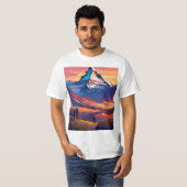 Berg van de Alpen, Matterhorn T-shirt (Voorkant volledig)
