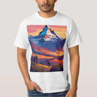 Berg van de Alpen, Matterhorn T-shirt