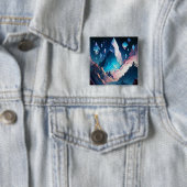 Berg van de Button van het landschap Crystal Fanta (In situ)