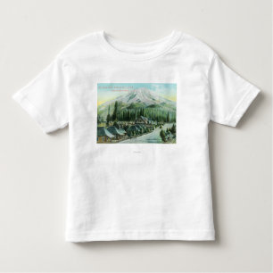 Berg van de Zuidelijke Spoorweg van de Stille Ocea Kinder Shirts