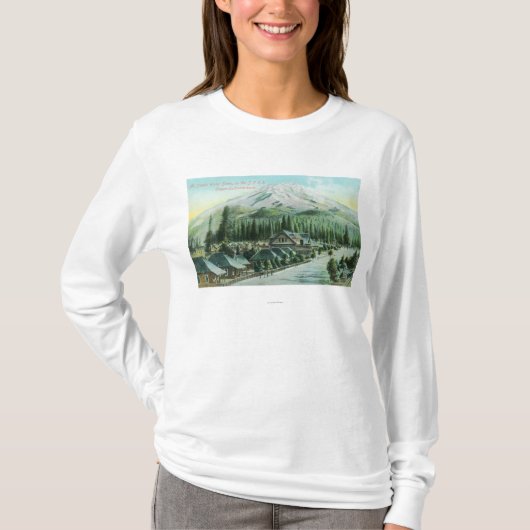 Berg van de Zuidelijke Spoorweg van de Stille Ocea T-shirt (Voorkant)