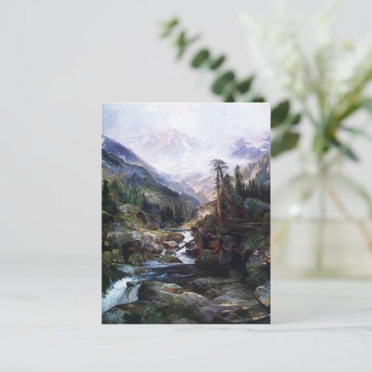 Berg van het Heilige Kruis door Thomas Moran Briefkaart (Staand voorkant)