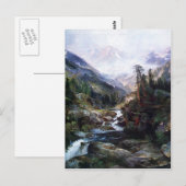 Berg van het Heilige Kruis door Thomas Moran Briefkaart (Voorkant / Achterkant)