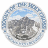 berg van het Heilige Kruis Sticker (Voorkant)