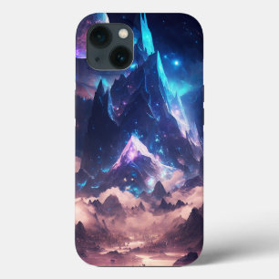 Berg van het landschap Crystal Fantasy Case-Mate iPhone Case