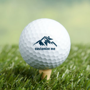 Berg Vastgoedbedrijf Aangepaste Makelaar Golfballen