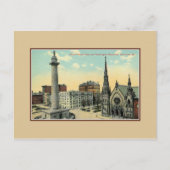  berg Vernon Place Baltimore Maryland Briefkaart (Voorkant)