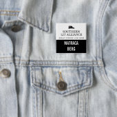 BERG VIERKANTE BUTTON 5,1 CM (In situ)