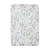 Berg Wandelpatroon Badmat (Voorkant Verticaal)