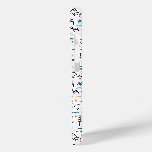 Berg Wandelpatroon Case-Mate iPhone Case (Achterkant / Links)