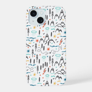 Berg Wandelpatroon iPhone 15 Case