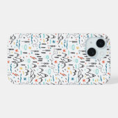 Berg Wandelpatroon iPhone 15 Case (Achterkant horizontaal)