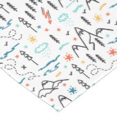 Berg Wandelpatroon Medium Tafelloper (Hoek)