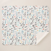 Berg Wandelpatroon Sherpa Deken (Voorkant (horizontaal))