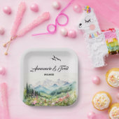 Berg & Wildbloem Papieren Bordje (Feest)