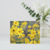 Berg Wildbloemen door JerseyFawn Briefkaart (Staand voorkant)