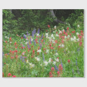 Berg Wildbloemen in juli Cadeaupapier (Vlak)