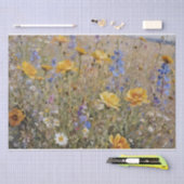 Berg Wilde Bloemen Decoupage Tissuepapier (Craft)