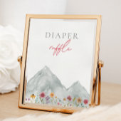 Berg Wildflower Luier Raffle teken