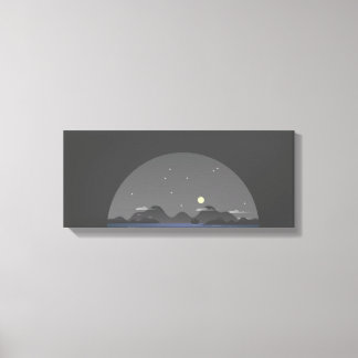 Berg | Zazzle_Growshop. Canvas Afdruk