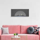 Berg | Zazzle_Growshop. Canvas Afdruk (Insitu (Woonkamer))