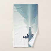 Berg Zen Vredige Meditatie Ontwerp Bad Handdoek (Handdoek)