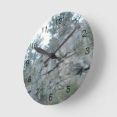 Bergachtige acryl wandklok (Hoek)