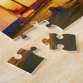 Bergachtige camping 3 fotopuzzels Internet Jigs Legpuzzel (Zijkant)