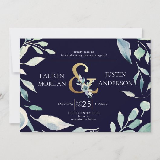 bergachtige zomergouden ampersand Weddenschap Kaart (Voorkant)