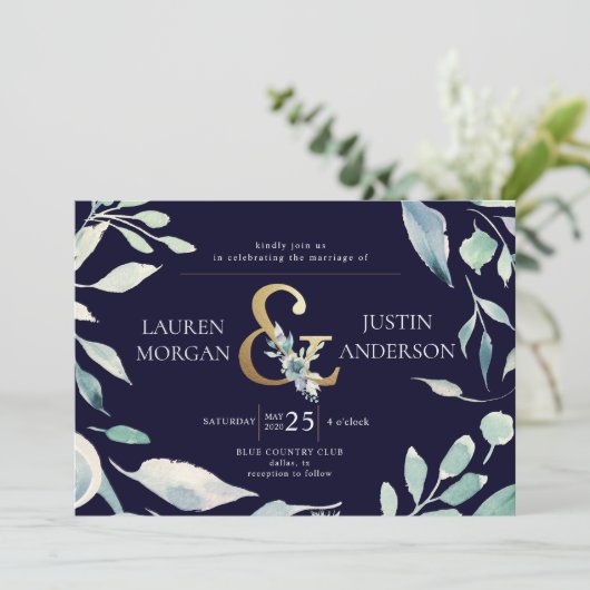 bergachtige zomergouden ampersand Weddenschap Kaart (Staand voorkant)