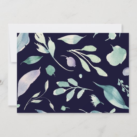 bergachtige zomergouden ampersand Weddenschap Kaart (Achterkant)