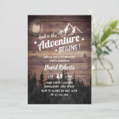 BergAdventure Rustic Camping Retirement Kaart (Staand voorkant)