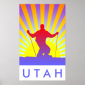 bergafski UTAH Poster (Voorkant)