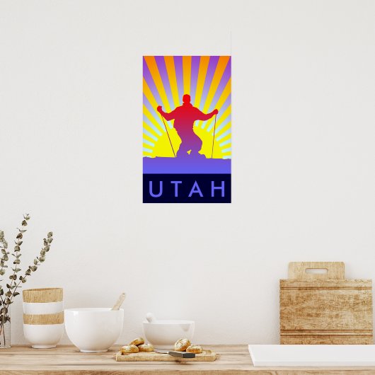 bergafski UTAH Poster (Keuken)