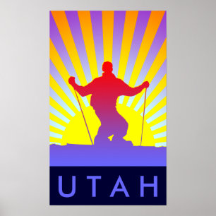 bergafski UTAH Poster