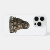 Bergamasco Herdershemd  iPhone Hoesje (Achterkant horizontaal)