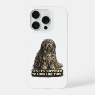 Bergamasco Herdershemd iPhone 15 Pro Case