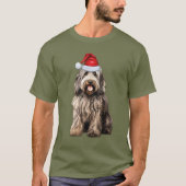 Bergamasco Hondenliefhebber Funny Christmas T-shirt (Voorkant)
