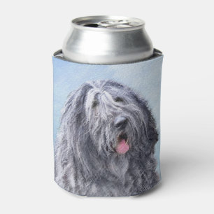 Bergamasco Sheepdog Painting - Cute Original Dog A Blikjeskoeler