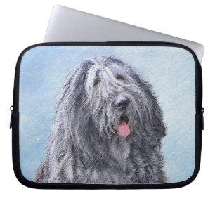 Bergamasco Sheepdog Painting - Cute Original Dog A Laptop Sleeve