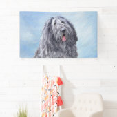 Bergamasco Sheepdog Painting - Cute Original Dog A Spandoek (Insitu)