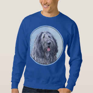 Bergamasco Sheepdog Painting - Cute Original Dog A Trui