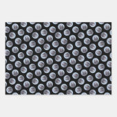 Bergamasco Sheepdog Shepherd Schilderen Schattigee Inpakpapier Vel (Voorkant 3)