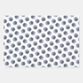 Bergamasco Sheepdog Shepherd Schilderen Schattigee Inpakpapier Vel (Voorkant 2)