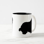 Bergamasco Tweekleurige Koffiemok (Voorkant rechts)