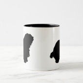 Bergamasco Tweekleurige Koffiemok (Center)