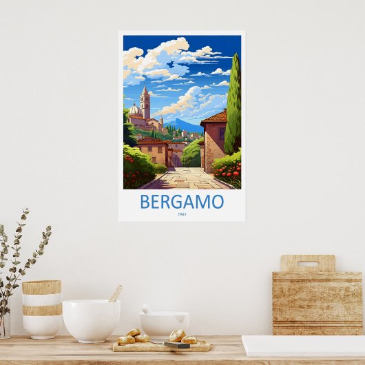 Bergamo 1 poster (Keuken)