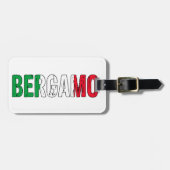 Bergamo Italië Bagagelabel (Voorkant horizontaal)