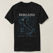 Bergamo Italië T-shirt (Design voorkant)